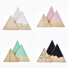 Load image into Gallery viewer, Minimal Wooden Mountains
