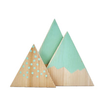 Load image into Gallery viewer, Minimal Wooden Mountains
