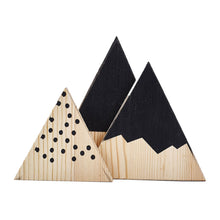 Load image into Gallery viewer, Minimal Wooden Mountains
