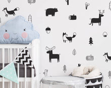 Load image into Gallery viewer, Woodland Wall Decals
