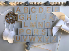 Load image into Gallery viewer, Wooden Alphabet Blocks
