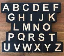 Load image into Gallery viewer, Wooden Alphabet Blocks
