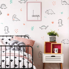 Load image into Gallery viewer, Brol Dinosaur Wall Stickers
