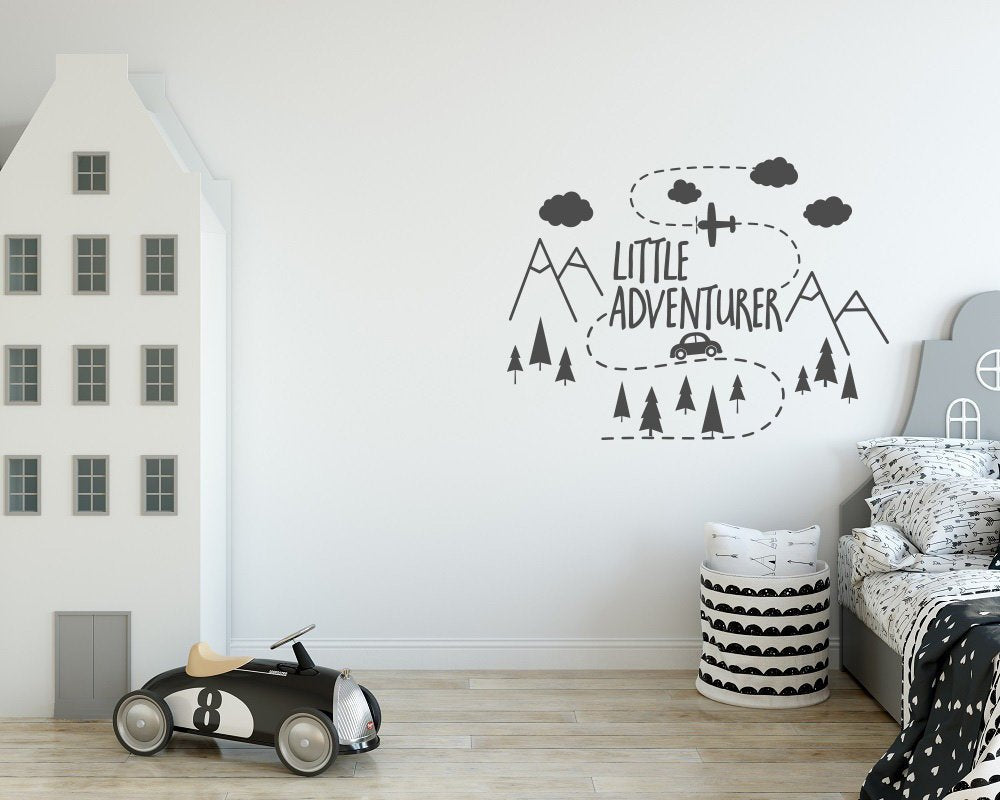 Little Adventurer Wall Decal